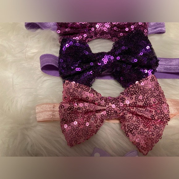 🎀( bundle 3 for $10)Set of 8 infant/toddler headbands - Picture 7 of 8